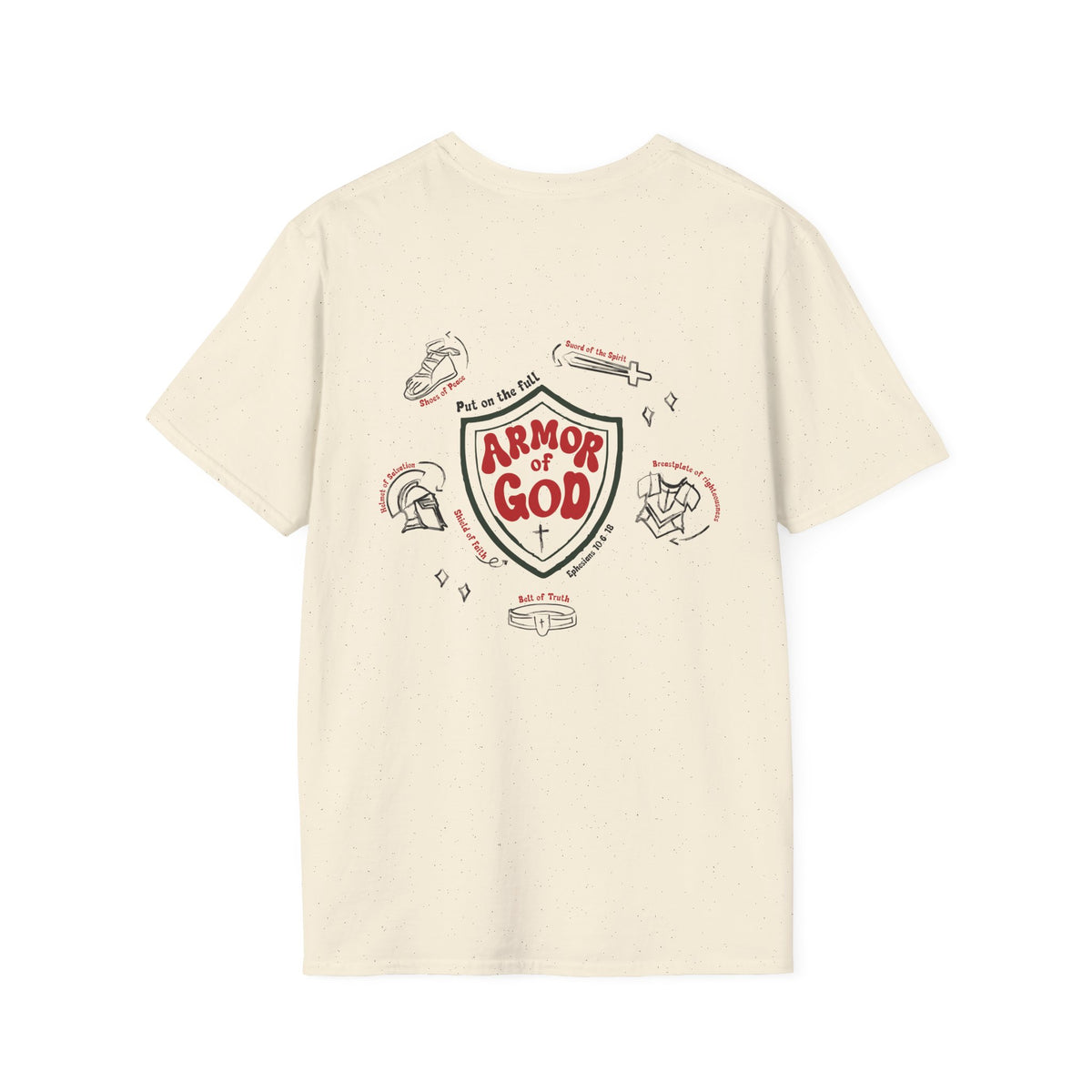 Armor of God T‑Shirt featuring Eph 10:6-18