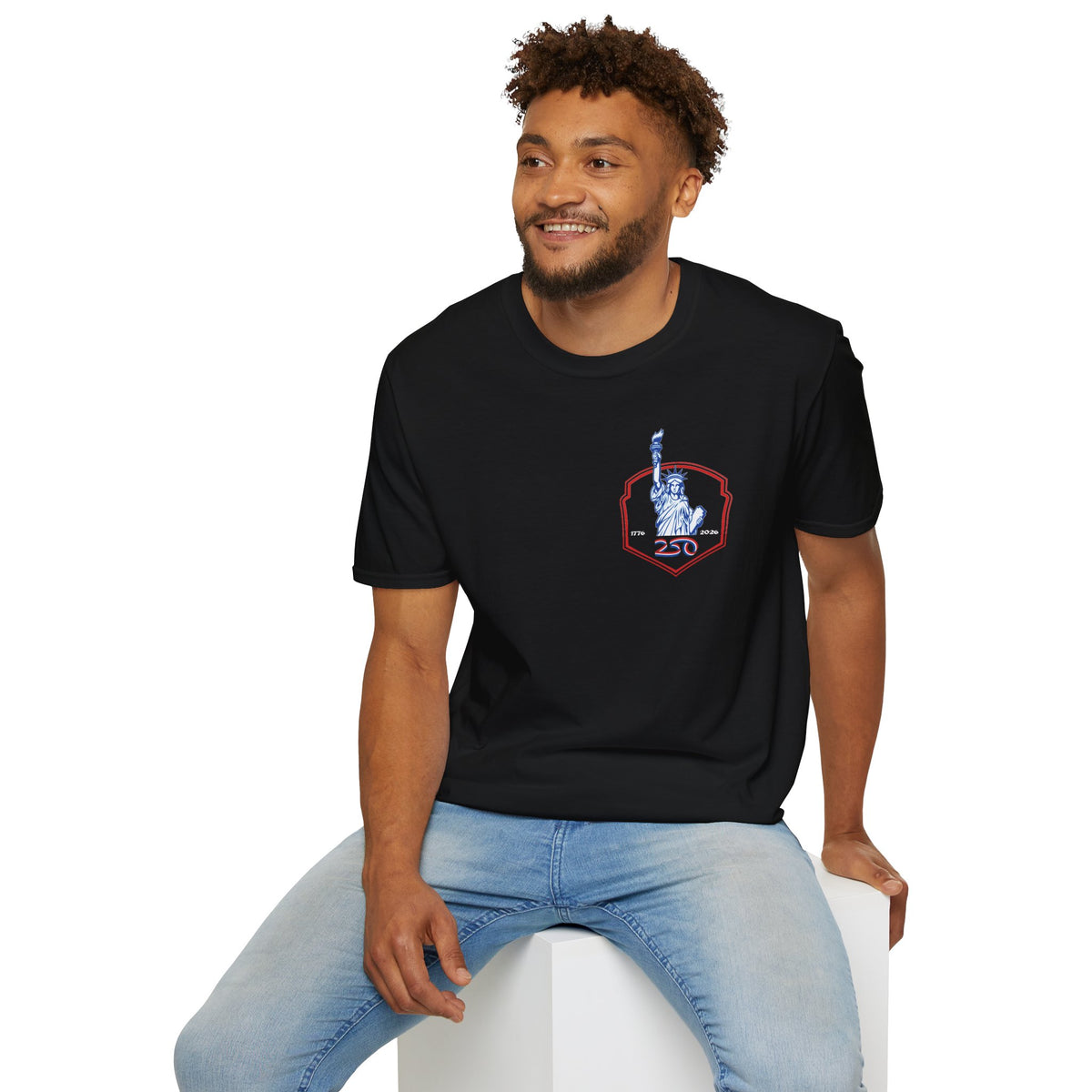We Remember 9/11 Commemorative T-Shirt Unisex Softstyle
