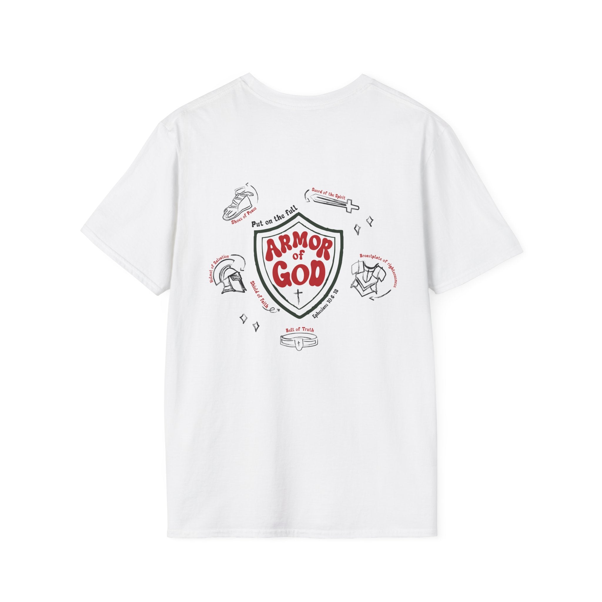 Armor of God T‑Shirt featuring Eph 10:6-18