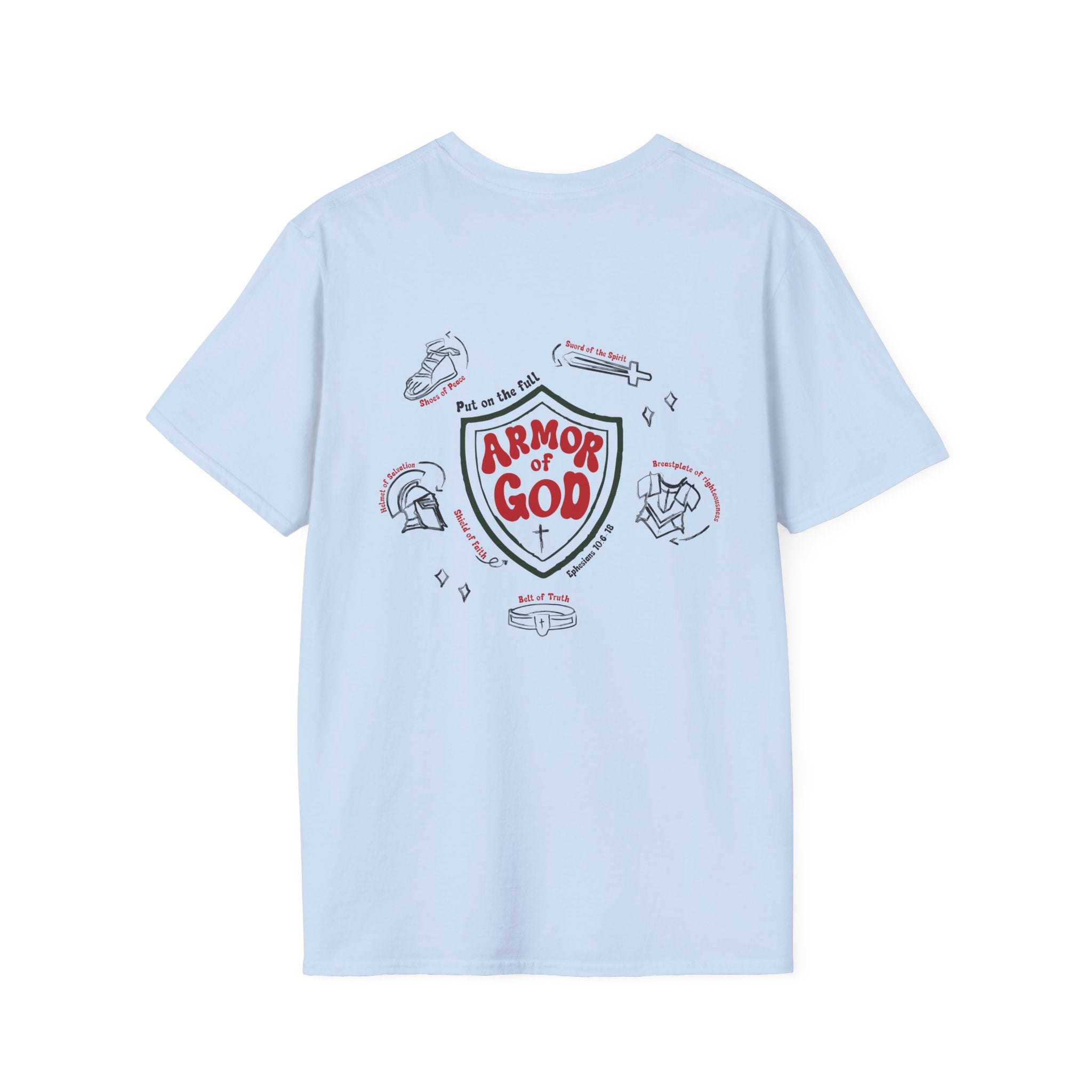 Armor of God T‑Shirt featuring Eph 10:6-18