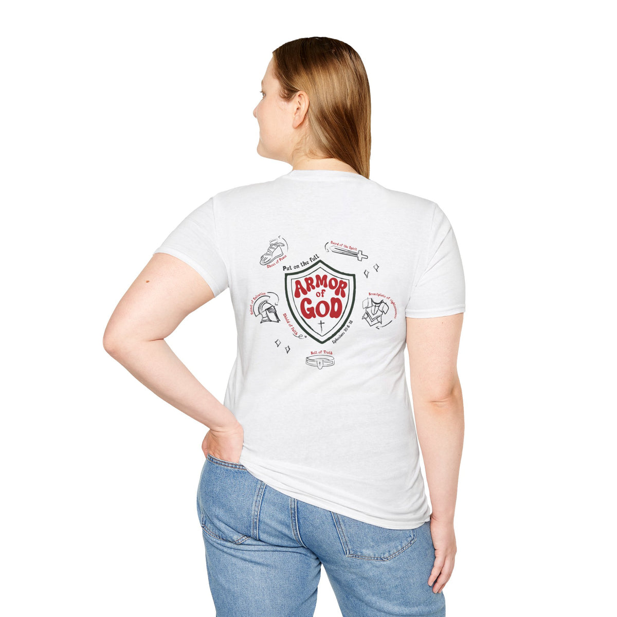 Armor of God T‑Shirt featuring Eph 10:6-18